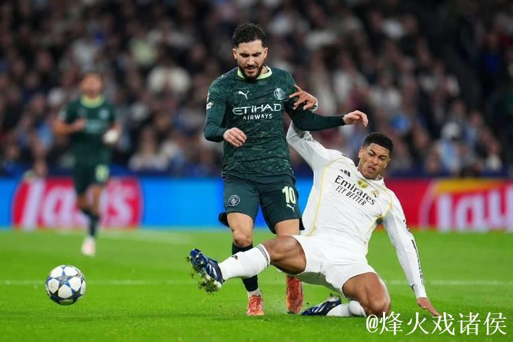 欧冠14亿欧元对决！2-1，曼城打败皇马，姆巴佩